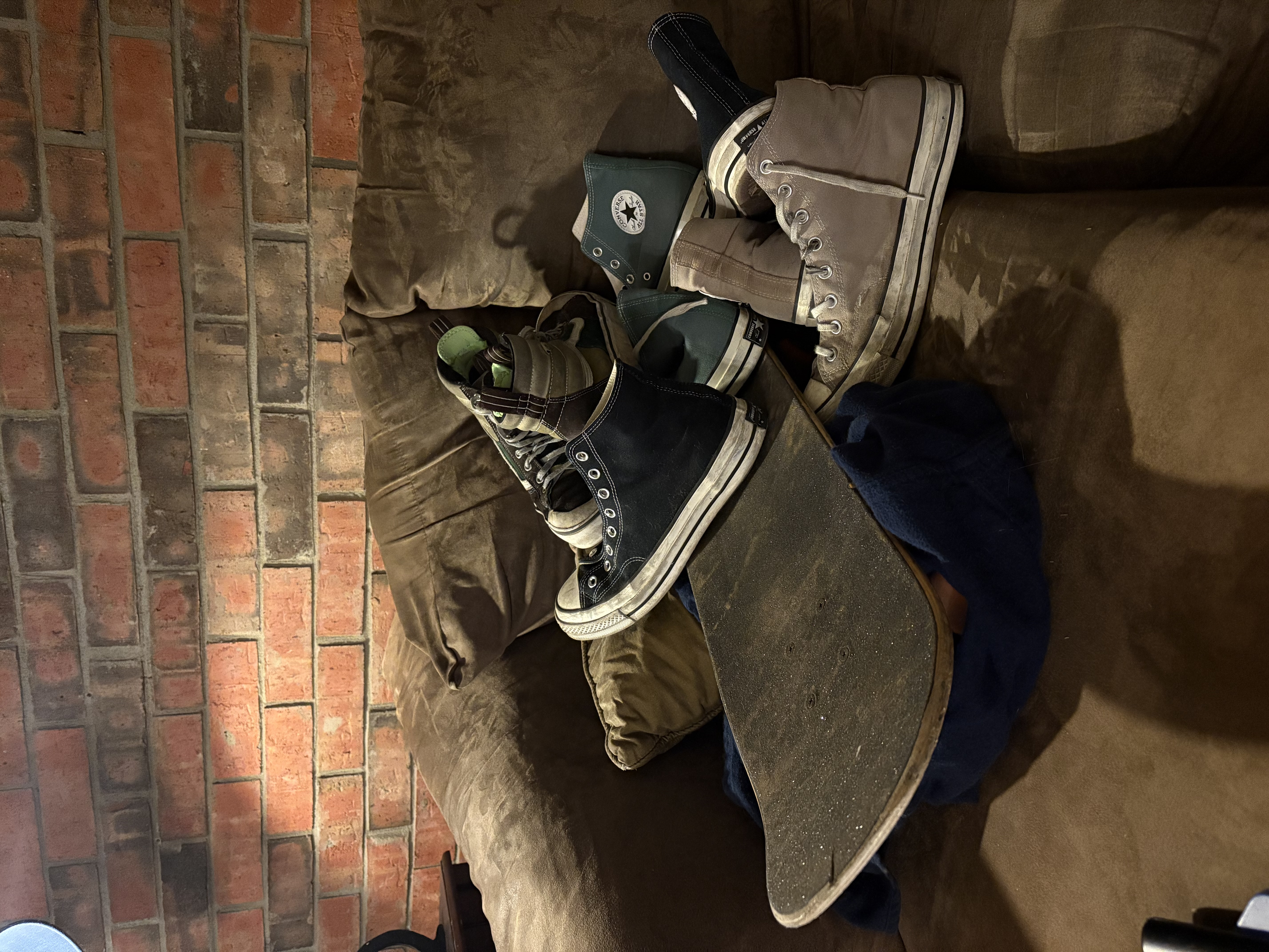 Shoes and Skateboard