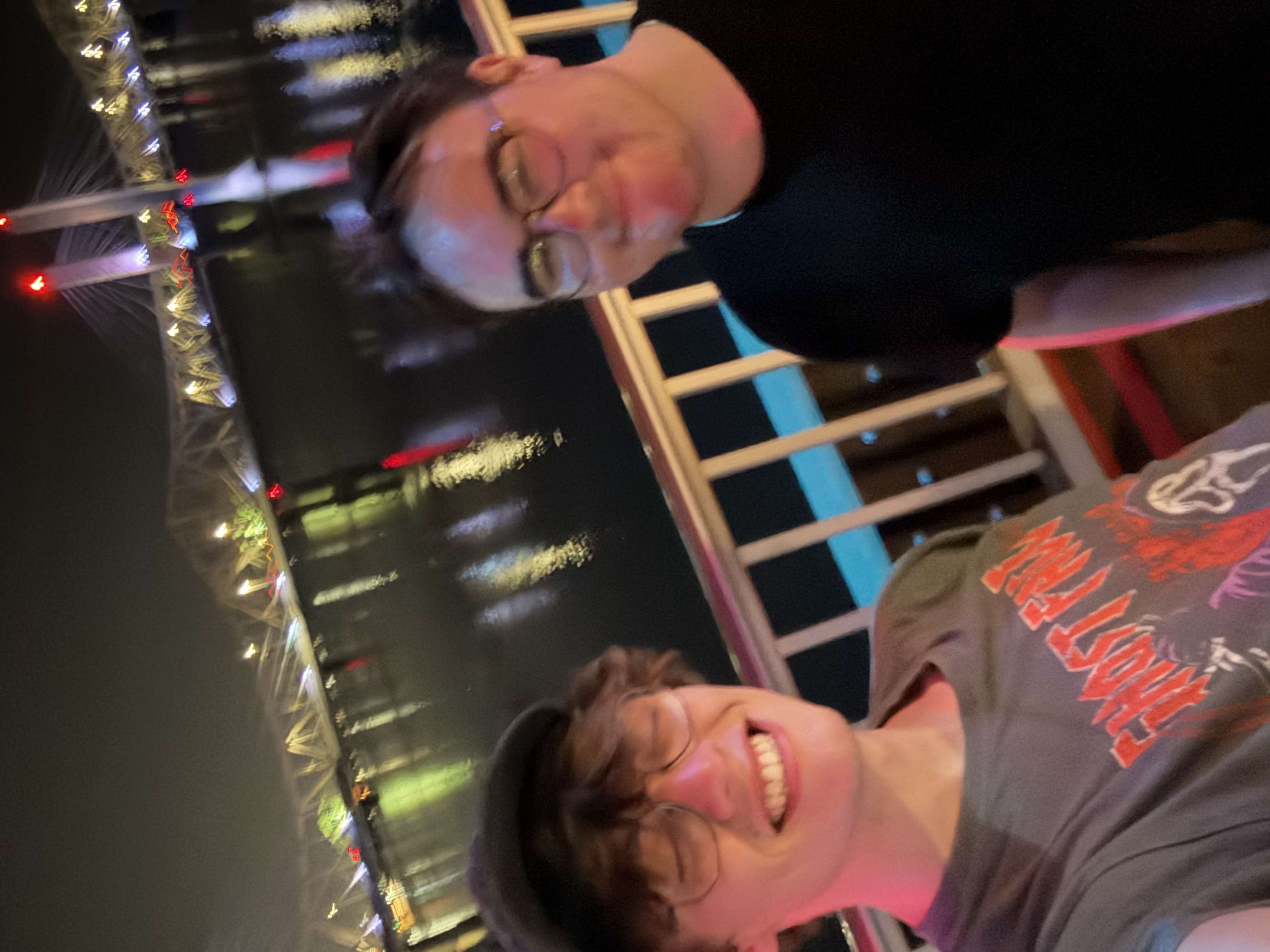 Corey and I on Bridge